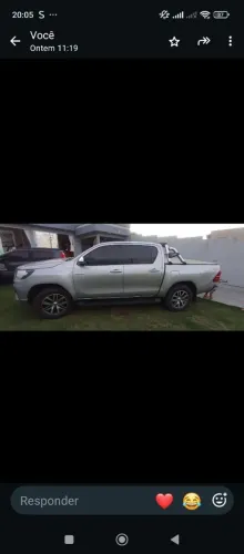 Toyota Hilux CD SRV 4X2 2.7 Flex 16V Aut. 2019