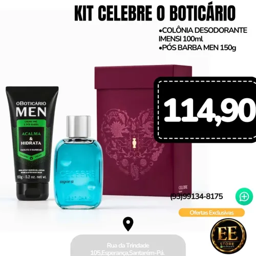 KIT CELEBRE O BOTICÁRIO