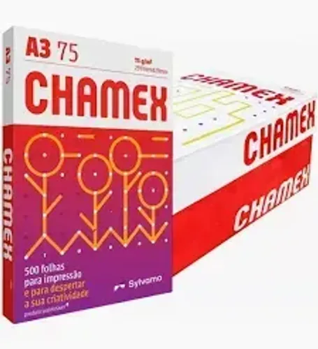 Caixa de papel A3 sulfite CHAMEX