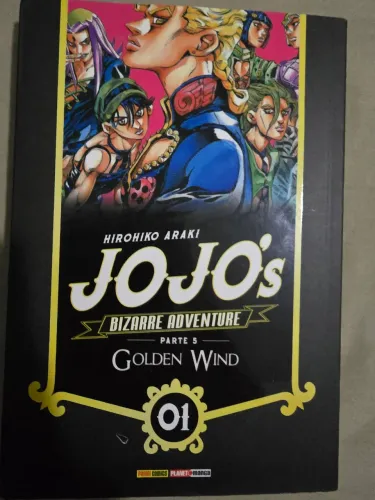 Jojo golden wind volume 1 manga em perfeito estado