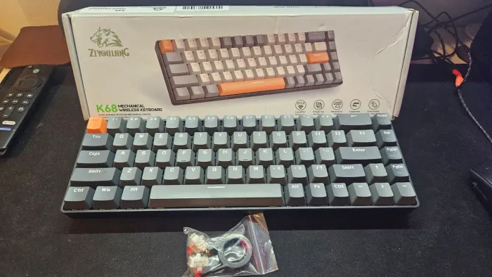 Teclado Mecânico Sem Fio Ziyoulang K68