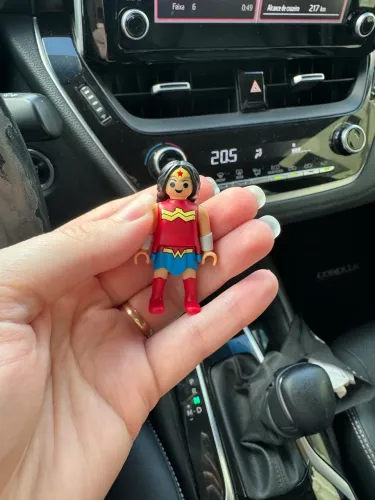Mulher maravilha Kinder Playmobil