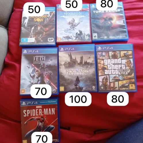 Vendo jogos Ps4