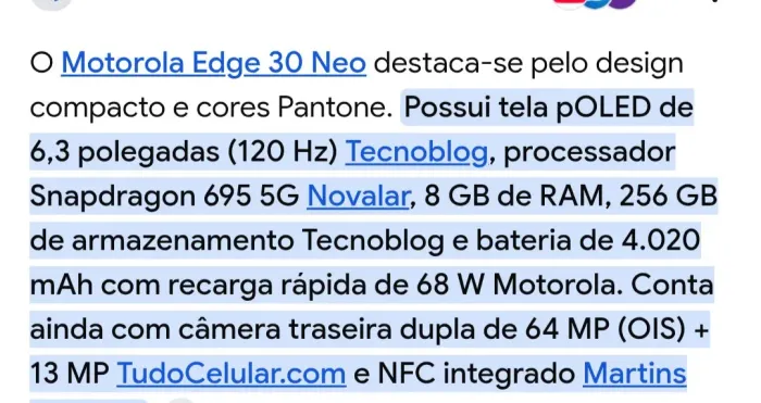 Celular a venda 