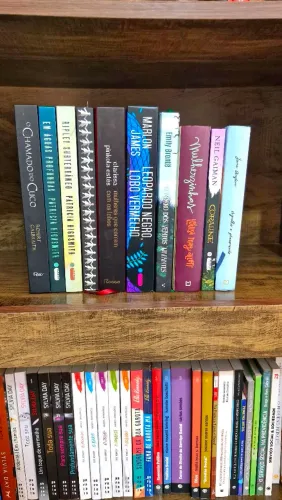 Kit com 10 livros Capa Dura - Literatura e Suspense