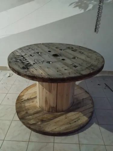 Bobina de madeira