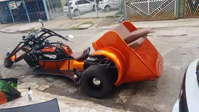 Triciclo Atman Falcon 4.1 Automático 3 lugares