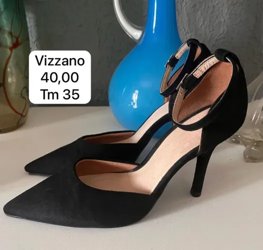 Lote de sapatos novos e usados 1x Tamanho 35/34