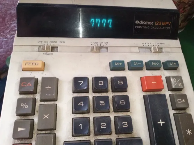 Calculadora antiga