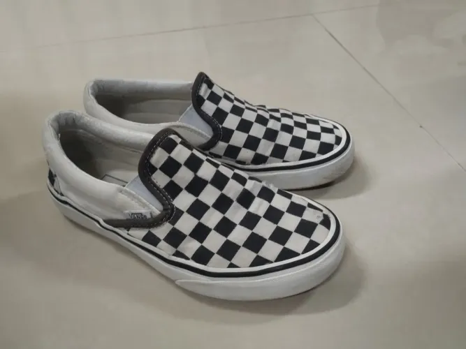 Tenis Vans Slip On Quadriculado 
