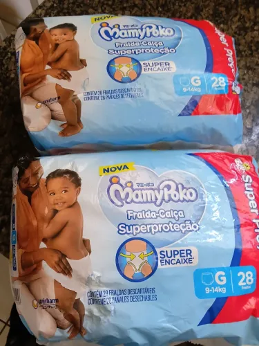 Flalda calça MamyPoko 2 por R$50,00