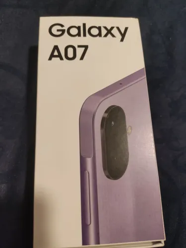 Galaxy A07 256 GB novo