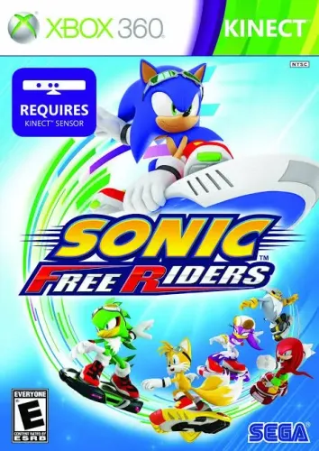 Sonic Free Riders Kinect Xbox 360