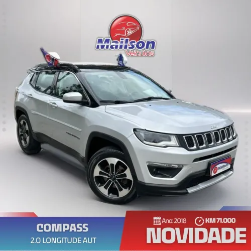 Jeep Compass Longitude 2.0 4X2 Flex 16V Aut. 2018