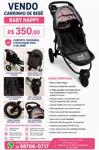 Carrinho de bebê 