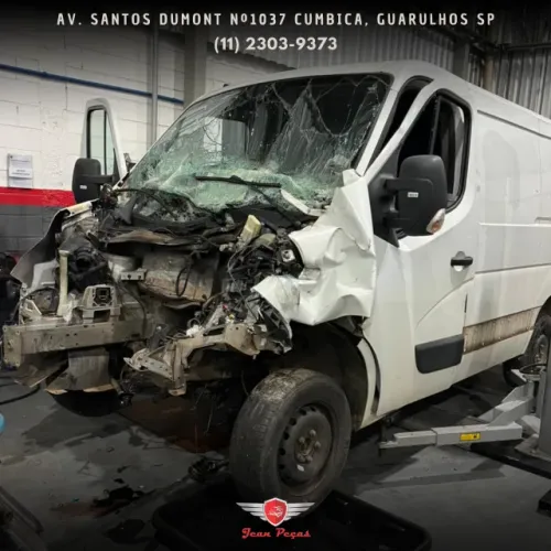 renault master 2015 - sucata retirada de peças