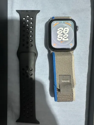 Relógio Apple watch 4 , versão nike , cor space gray, aluminum, 44 mm