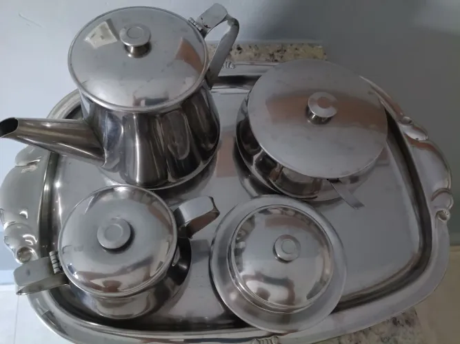 Conjunto baixela Inox
