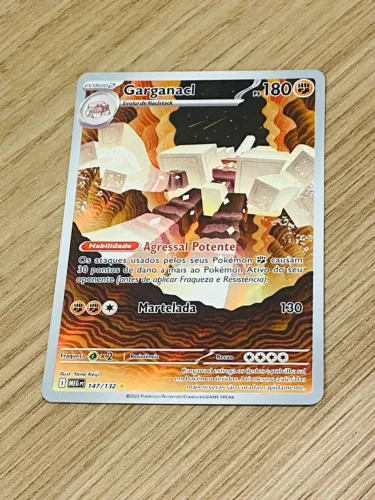 Carta POKEMON Garganacl (147/132) Foil NM