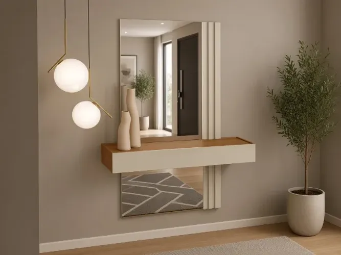 Aparador Ripado Espelhado 155x110cm MDF (NOVO A PRONTA ENTREGA)