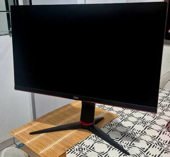 Monitor Gamer AOC 27" Full HD 165Hz 1ms com Ajuste de Altura