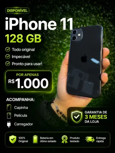 iPhone 11 128 GB todo Original