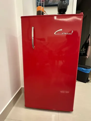Frigobar Retrô Vermelho 220 v