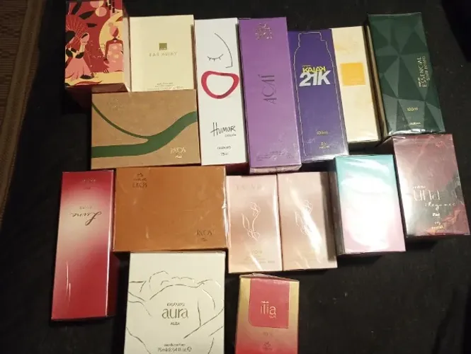 21 Perfumes e colônias fem/infantil/unissex Natura e Avon - vendo lote ou partes