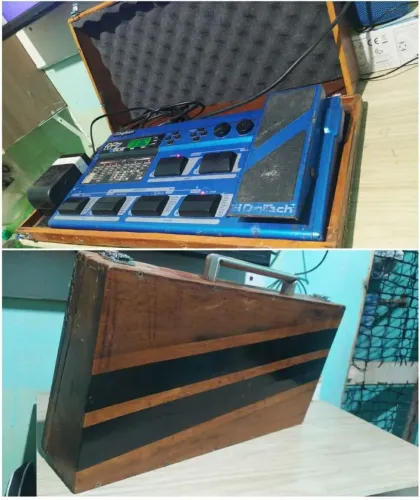 Pedaleira digitech rp7 com ccase