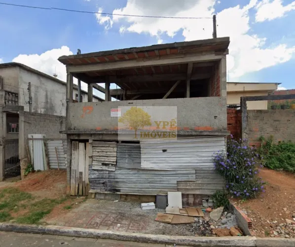 Terreno à venda com construção evoluída de kitnets em Cotia-SP, Jardim Japão (Caucaia do A