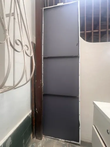Estrutura de metal placa 2m30