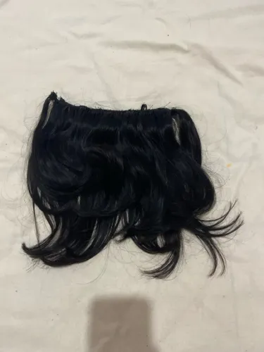 2 telas curtas de cabelo humano