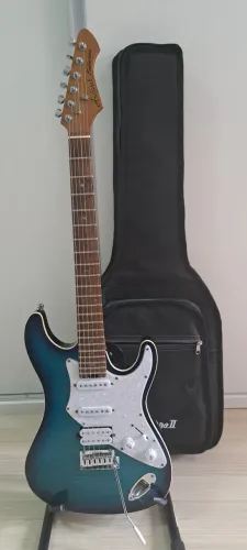 Guitarra Aria Pro Fullerton 714 MKII - lindo refinish - impecável 
