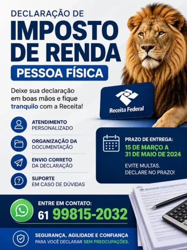 Declaração Imposto de Renda Pessoa Física
