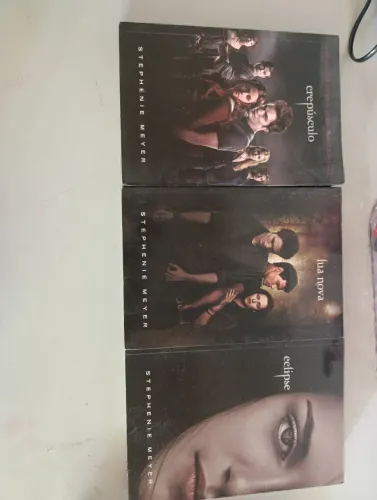 Coleção Crepúsculo ? 3 livros