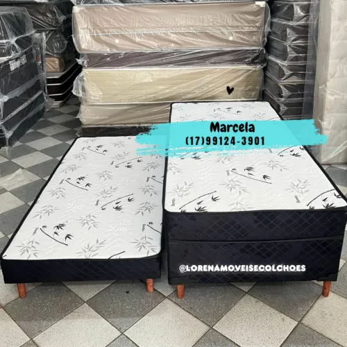 Cama Box Conjugado Com Auxiliar