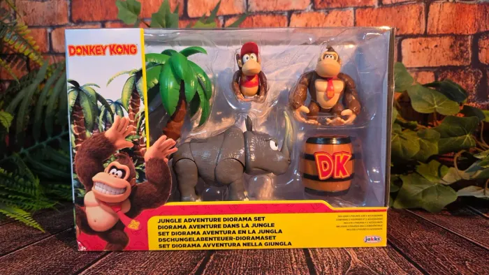 Set Diorama Donkey Kong Aventura na Selva