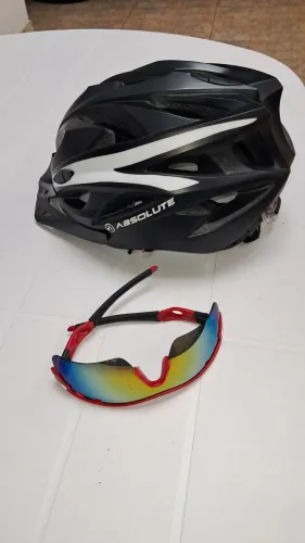 Capacete oculos ciclismo