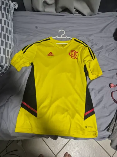 camisa original flamengo amarela