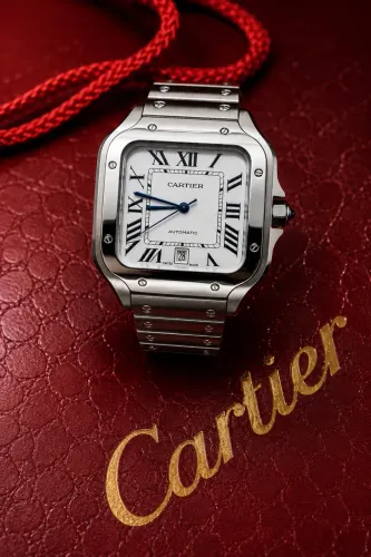 Relógio masculino Santos de Cartier automático