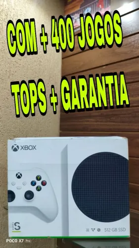 Xbox séries s + garantia