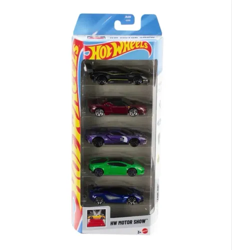 Pack 5 Hot Wheels - 1:64