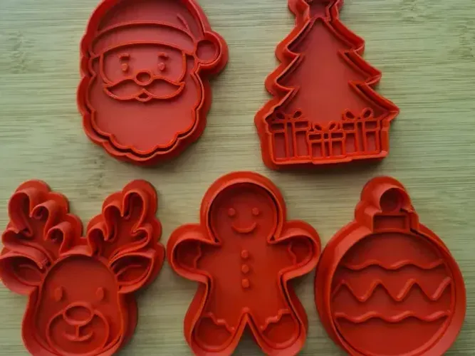 CORTADORES DE BISCOITO TEMA NATAL