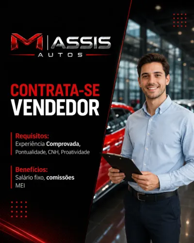 VAGA DE VENDEDOR DE CARROS!