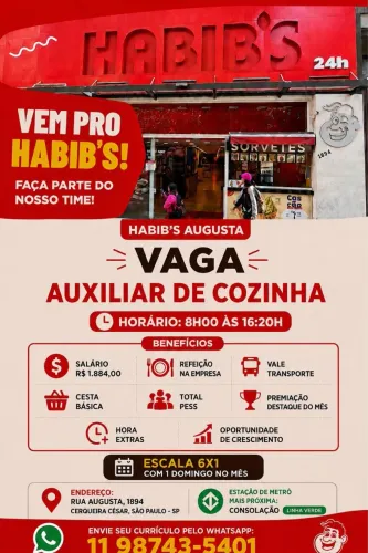 Vaga de emprego CLT