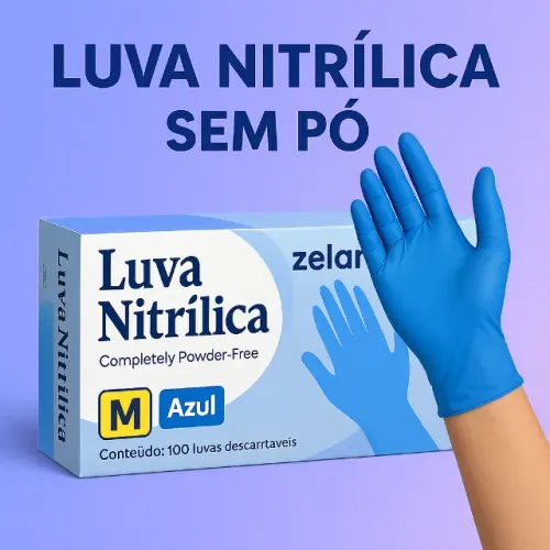 Luva Nitrilica 
