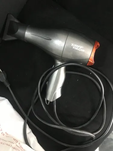 Secador Taiff vulcan + Luz de Ld para fotos