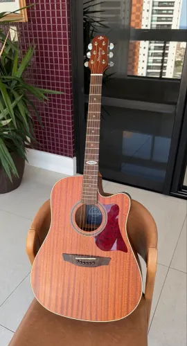 Violão Eletroacústico Strinberg SD200C Aço + Capa