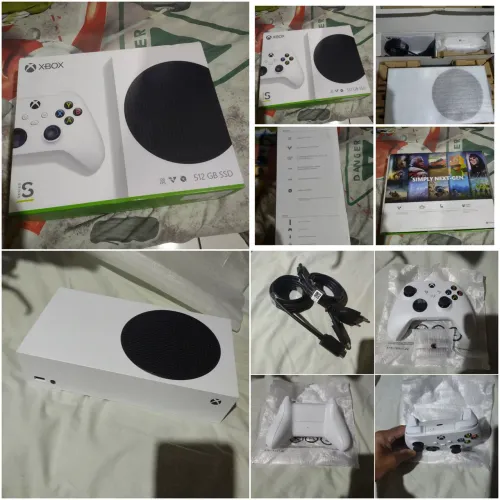XBOX SERIES S NOVO SEM USO APENAS CAIXA ABERTO COMPLETO