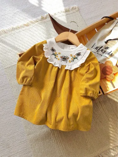 Vestido Amarelo 18-24 meses